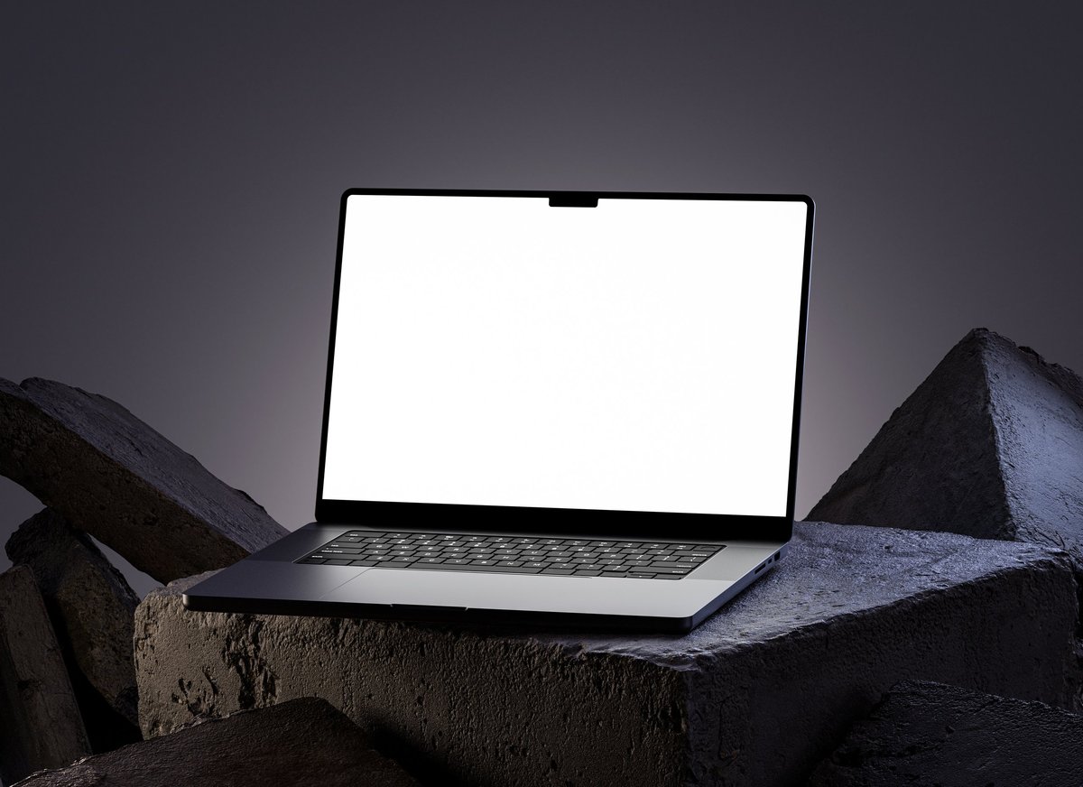 Premium website mockup on laptop — Optnx authority websites and landing pages by Rich Preisig