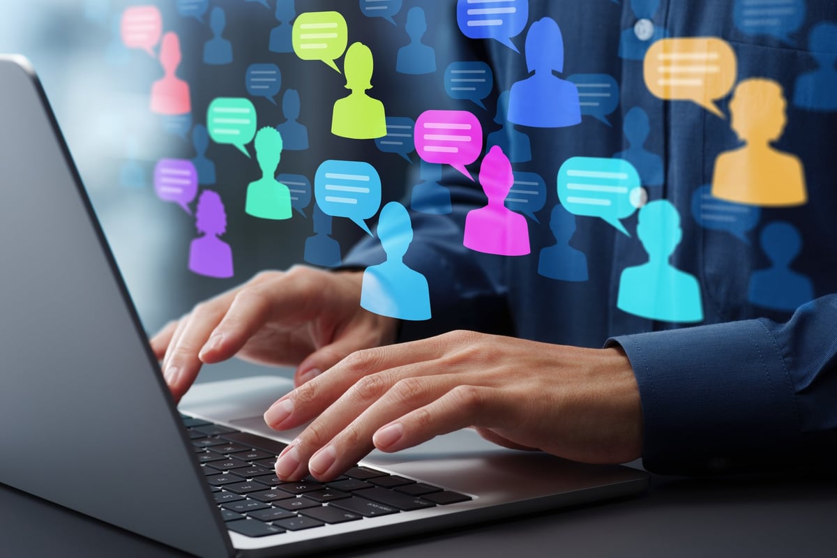 Digital communication and social media analysis — buyers increasingly treat automated outreach with defensiveness and suspicion