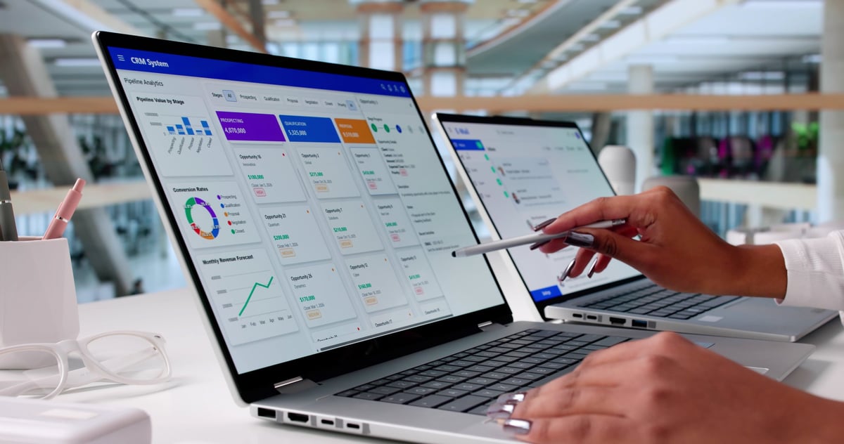CRM and customer management — Optnx builds follow-up and pipeline systems